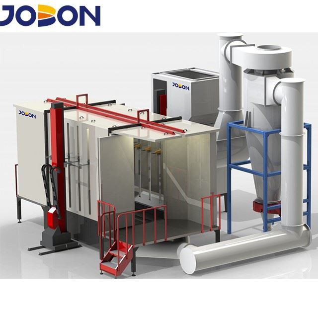 PVC Automatic Booth With Stainless Steel Big Cyclone