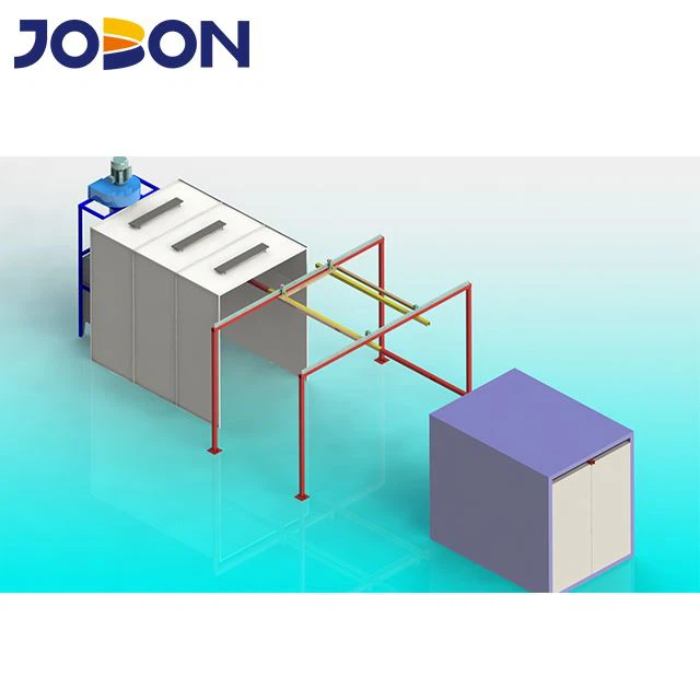 Pabrik Pelapisan Serbuk Kecil Untuk Komponen Logam Jalur Pelapisan Serbuk yang Efektif